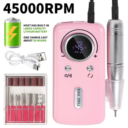 Electric Nail Drill Machine